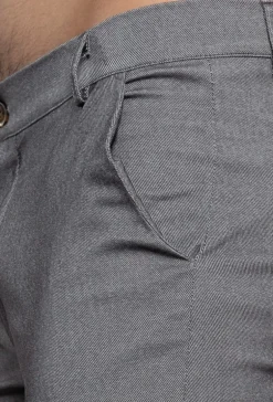 Pantalon chino chiné