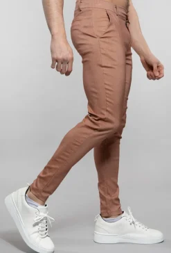 Pantalon chino chiné