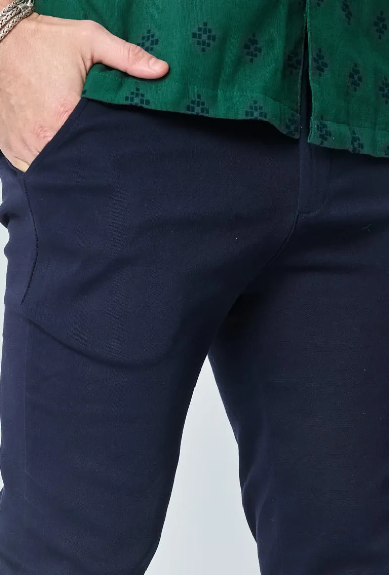 Pantalon chino classique uni