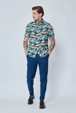 Pantalon chino classique uni