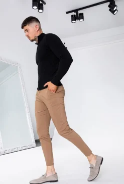 Pantalon chino classique stretch