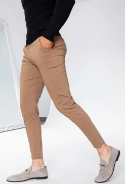 Pantalon chino classique stretch