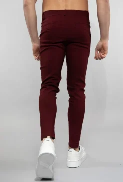 Pantalon chino classique uni