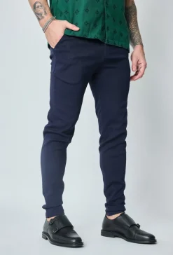 Pantalon chino classique uni