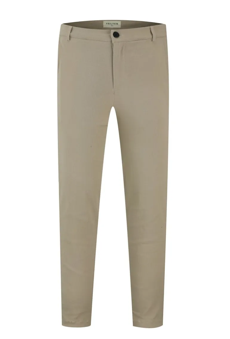 Pantalon chino classique uni