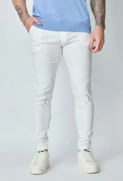 Pantalon chino classique uni