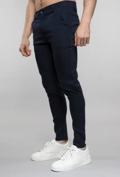Pantalon chino classique uni