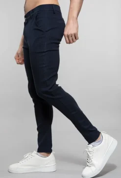 Pantalon chino classique uni