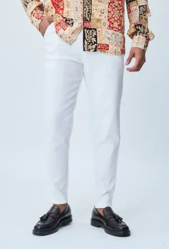 Pantalon chino classique uni
