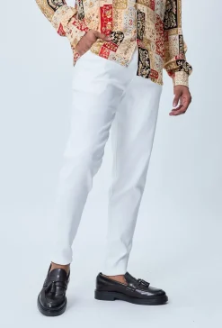Pantalon chino classique uni