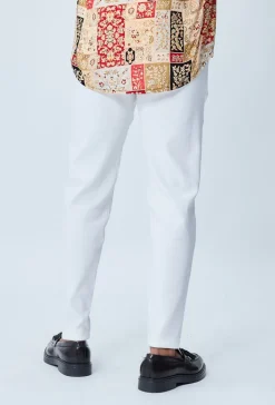 Pantalon chino classique uni