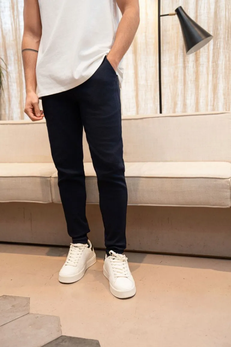 Pantalon chino classique uni
