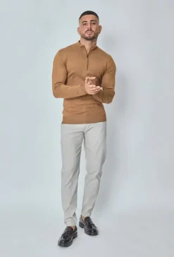 Pantalon chino classique uni