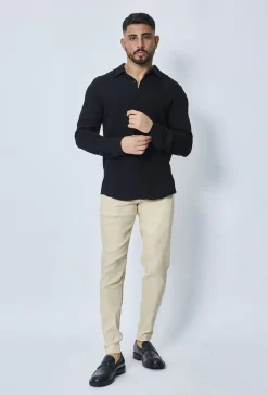 Pantalon chino classique uni