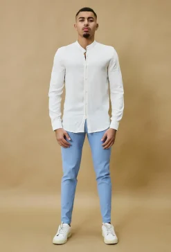Pantalon chino classique uni