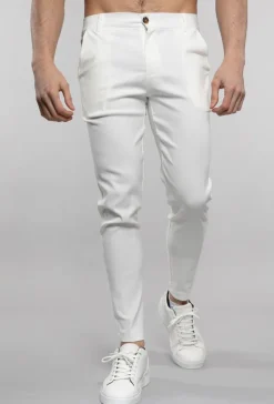 Pantalon chino classique uni