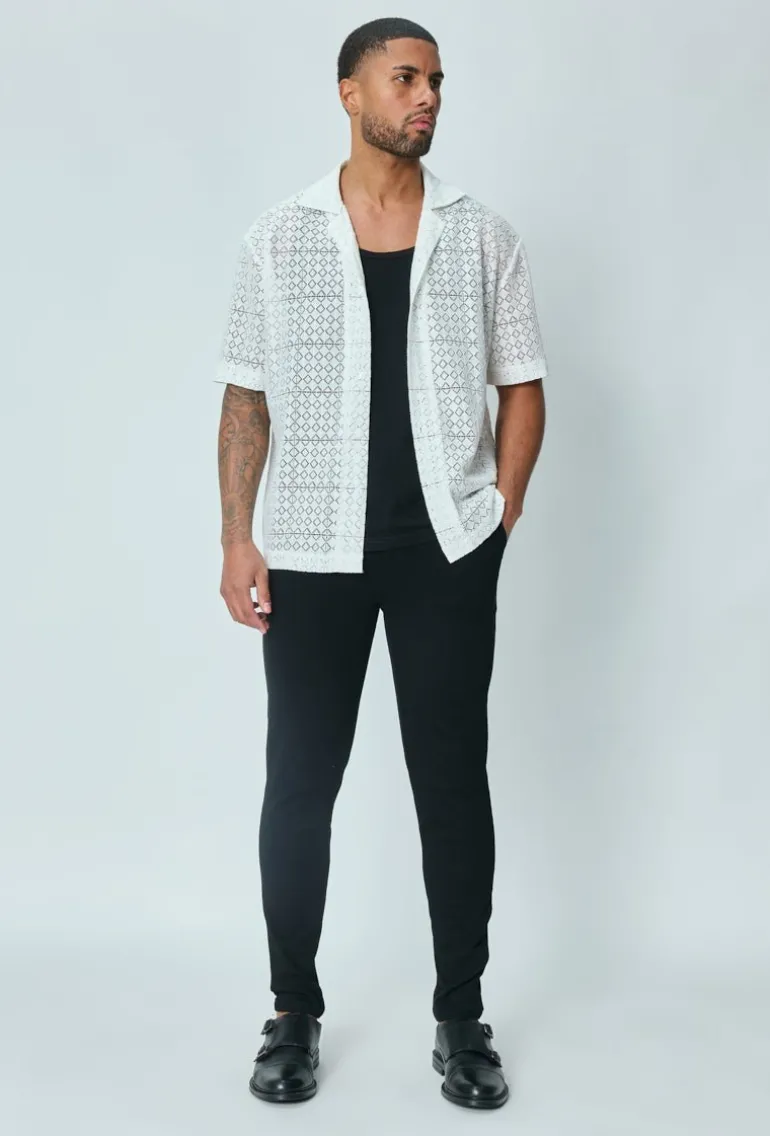 Pantalon chino classique uni