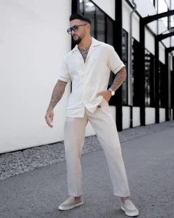 Pantalon chino droit