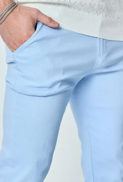 Pantalon chino tendance uni