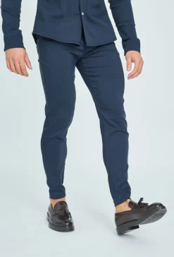 Pantalon chino tendance uni