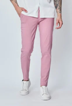 Pantalon chino tendance uni