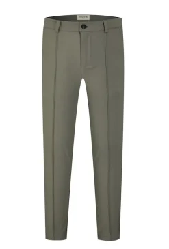 Pantalon chino uni avec glissière