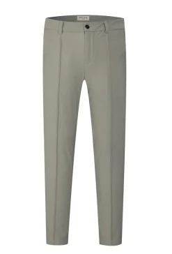 Pantalon chino uni avec glissière