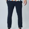 Pantalon décontracté effet lin