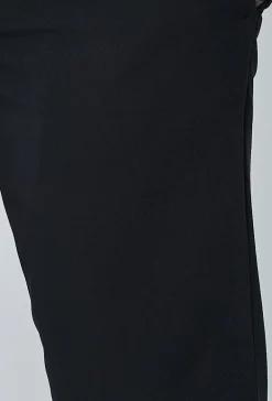 Pantalon décontracté effet lin