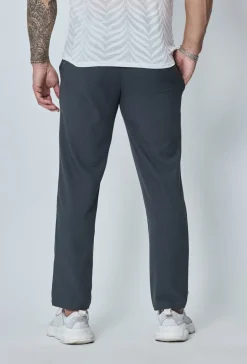 Pantalon décontracté effet lin