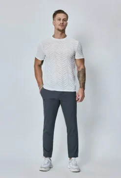 Pantalon décontracté effet lin