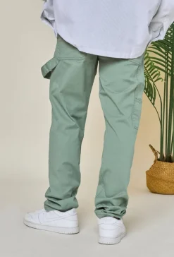 Pantalon droit décontracté