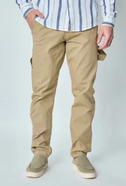 Pantalon droit décontracté