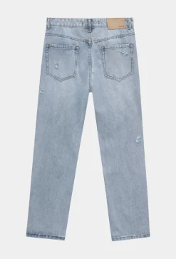 Pantalon en jean coupe droite