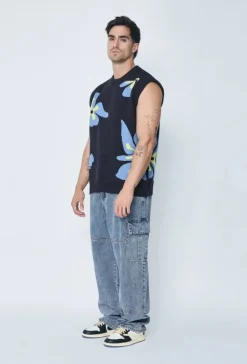 Pantalon en jean coupe droite