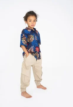 Pantalon enfant cargo jogger