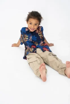 Pantalon enfant cargo jogger
