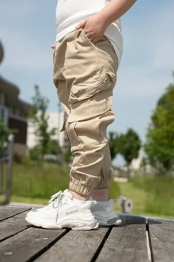 Pantalon enfant cargo jogger