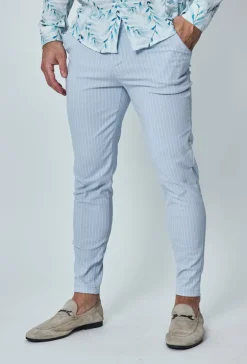 Pantalon habillé à carreaux