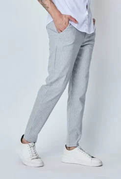 Pantalon habillé à carreaux