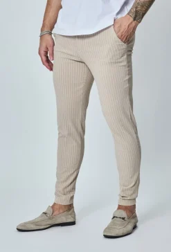 Pantalon habillé à carreaux