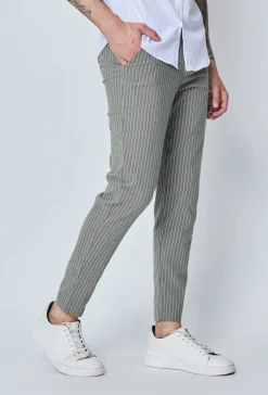 Pantalon habillé à carreaux