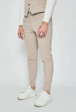 Pantalon habillé à carreaux