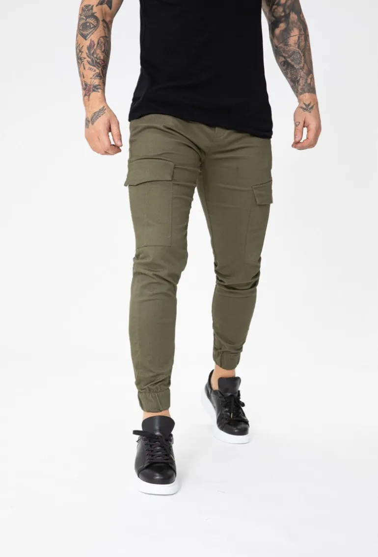 Pantalon jogger cargo multipoche