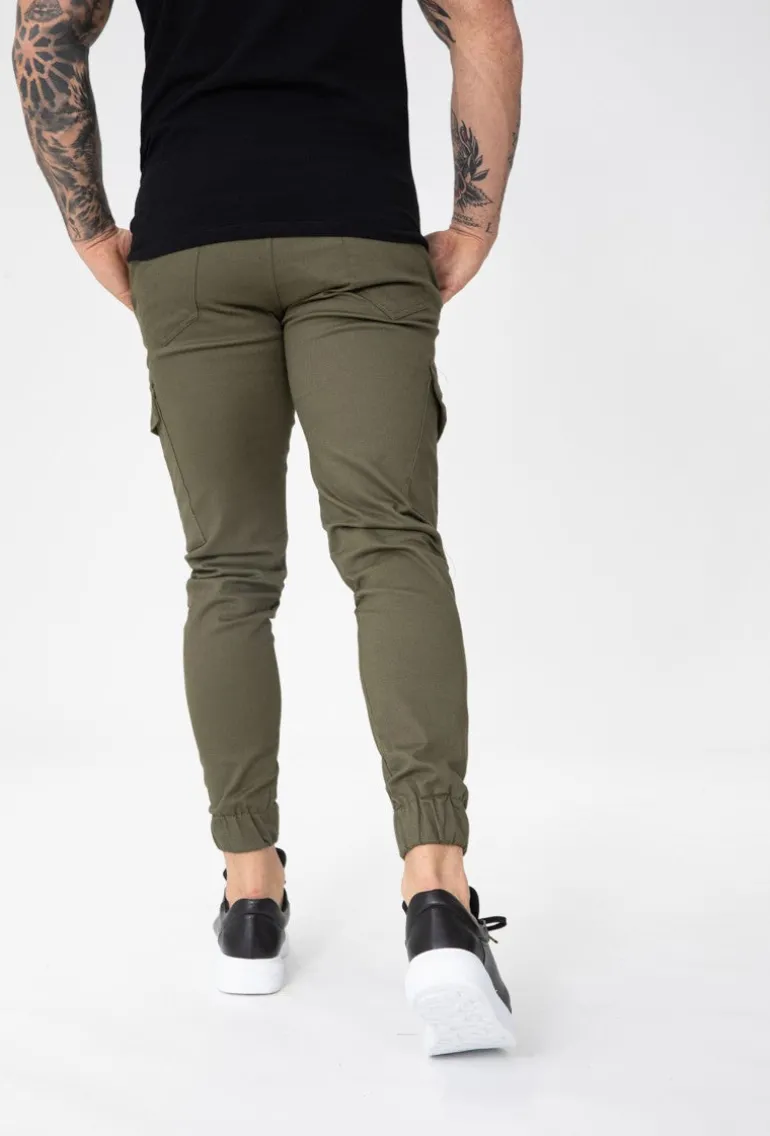 Pantalon jogger cargo multipoche