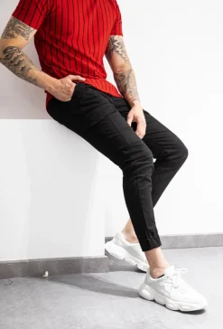 Pantalon jogger cargo multipoche
