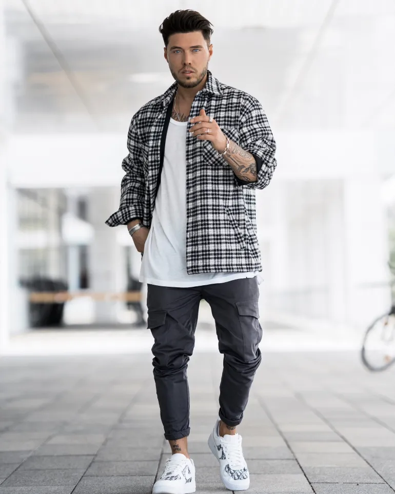Pantalon jogger cargo multipoche