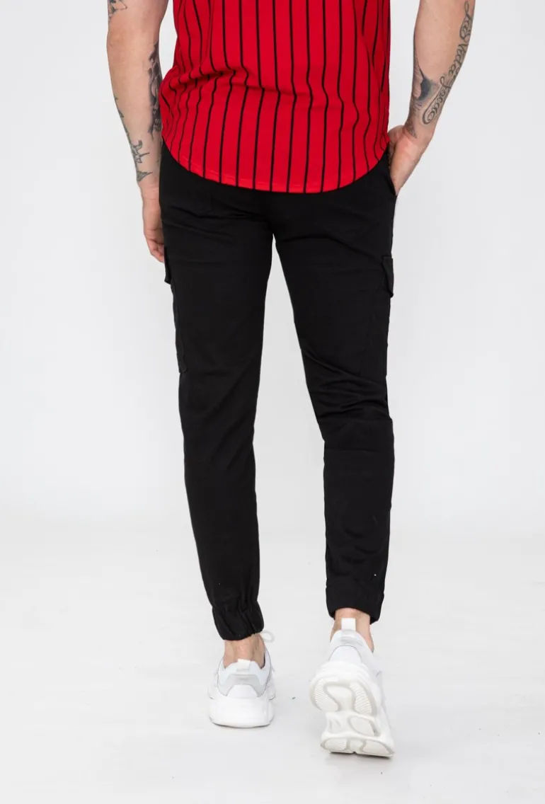 Pantalon jogger cargo multipoche