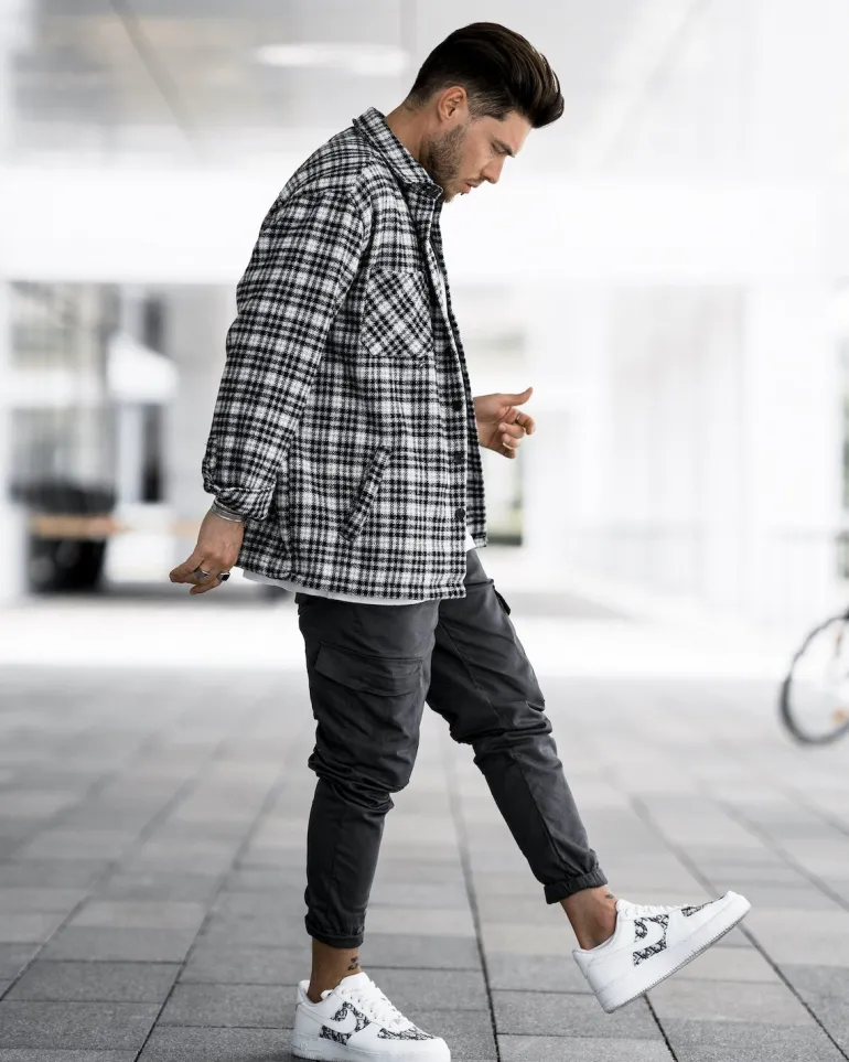 Pantalon jogger cargo multipoche