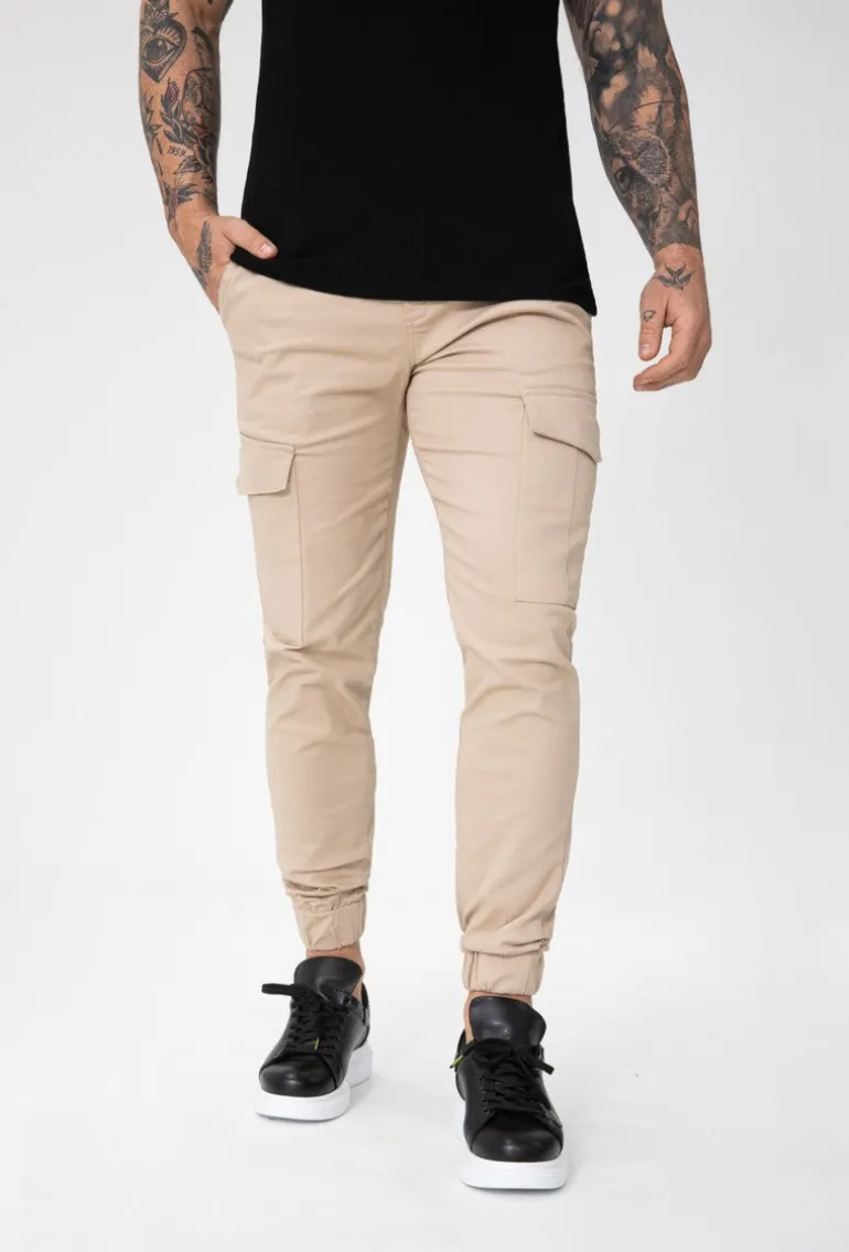 Pantalon jogger cargo multipoche
